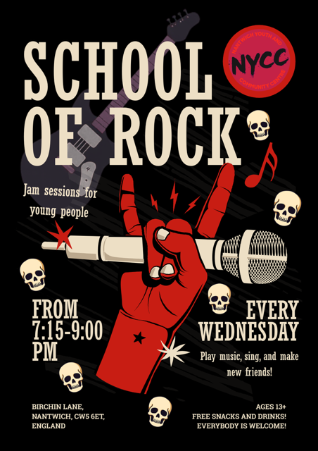 School of Rock Poster